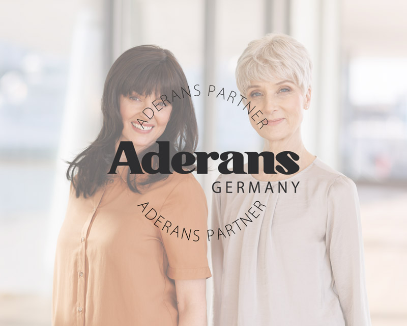 Perücke-Novella-und-Vista-mit-Aderans-Partner Aderans Partner Logo
